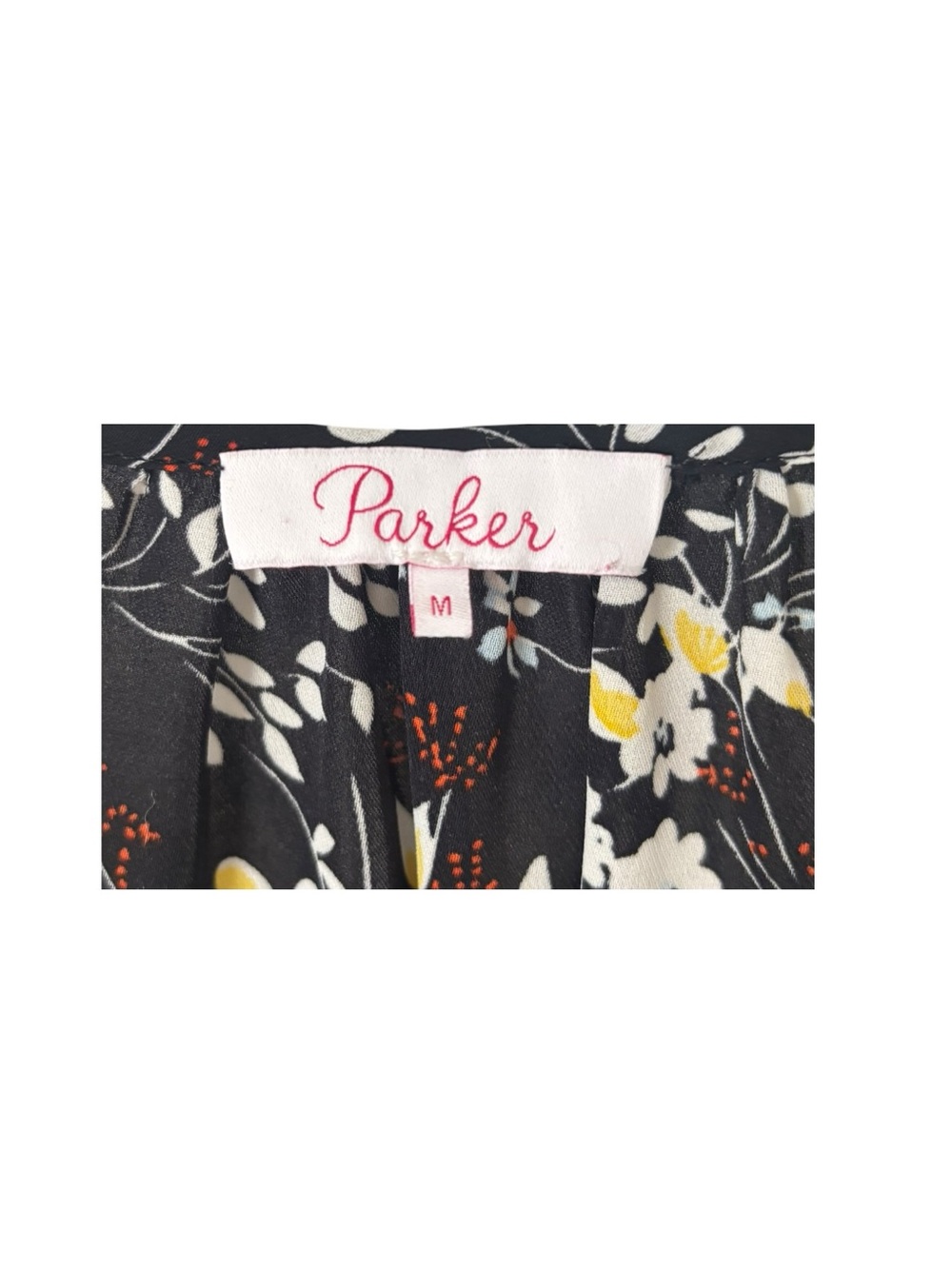 Parker Navy Floral Blouse - Picture 5 of 6